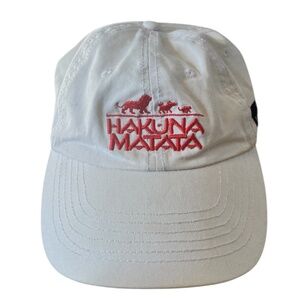 Disney The Lion King Hakuna Matata White Hat